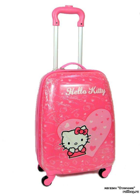 Детский чемодан Hello Kitty