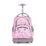 22126 - Рюкзак на колесах Tilami "Pink Unicorn" TL16Q66
