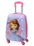 11306 - Детский пластиковый чемодан "Princess Sofia"